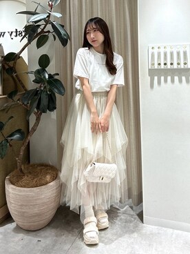 rinoさん（レディース・156cm）の春コーディネート