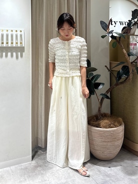 「A part by（アパートバイ）のアイテム」を使った、rinoさん（レディース・156cm）の夏コーディネート