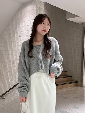 「アイテム（アンサンブル）」を使った、rinoさん（レディース・156cm）の冬コーディネート