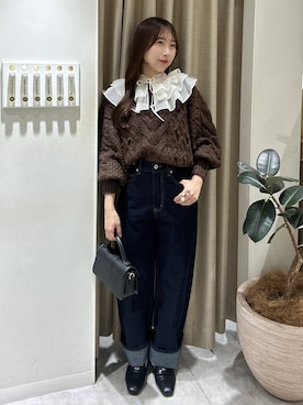 rinoさん（レディース・156cm）の秋コーディネート