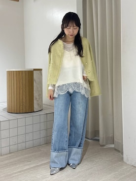 rinoさん（レディース・156cm）の春コーディネート