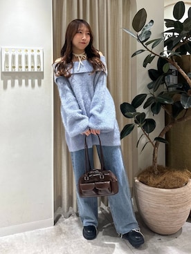 rinoさん（レディース・156cm）の冬コーディネート