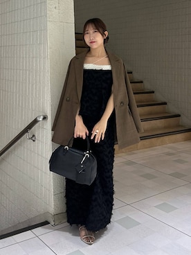 「A part by（アパートバイ）のアイテム」を使った、rinoさん（レディース・156cm）の秋コーディネート