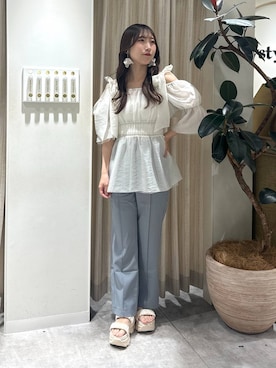 rinoさん（レディース・156cm）の春コーディネート