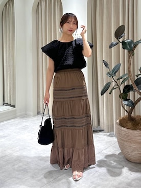 rinoさん（レディース・156cm）の夏コーディネート