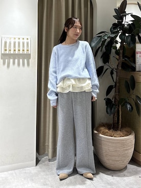 「mysty woman（ミスティウーマン）のアイテム（シューズ）」を使った、rinoさん（レディース・156cm）の秋コーディネート