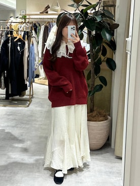 rinoさん（レディース・156cm）の秋コーディネート