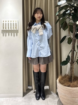 rinoさん（レディース・156cm）の冬コーディネート