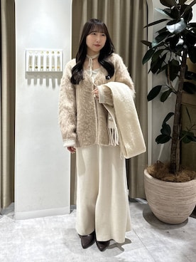 rinoさん（レディース・156cm）の冬コーディネート