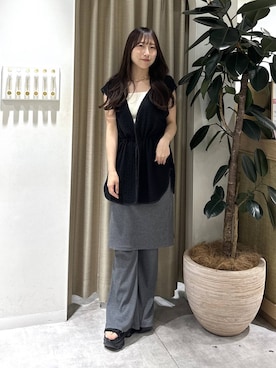 rinoさん（レディース・156cm）の夏コーディネート