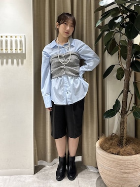 rinoさん（レディース・156cm）の冬コーディネート