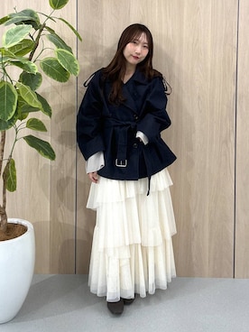 rinoさん（レディース・156cm）の冬コーディネート