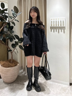 rinoさん（レディース・156cm）の冬コーディネート