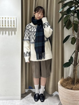 rinoさん（レディース・156cm）の冬コーディネート