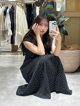 「アイテム（ワンピース/ドレス）」を使った、rinoさん（レディース・156cm・20代）の秋コーディネート