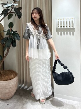 rinoさん（レディース・156cm）の夏コーディネート