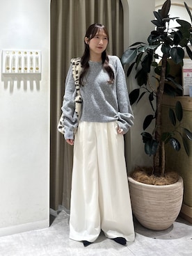 「mysty woman（ミスティウーマン）のアイテム（シューズ）」を使った、rinoさん（レディース・156cm）の秋コーディネート