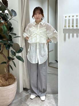 rinoさん（レディース・156cm）の夏コーディネート