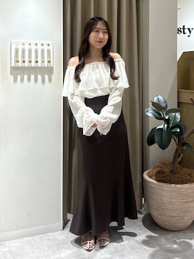 「アイテム（チョーカー）」を使った、rinoさん（レディース・156cm・20代）の夏コーディネート