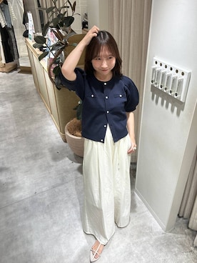 「A part by（アパートバイ）のアイテム」を使った、rinoさん（レディース・156cm）の夏コーディネート