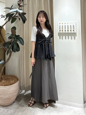 rinoさん（レディース・156cm）の夏コーディネート