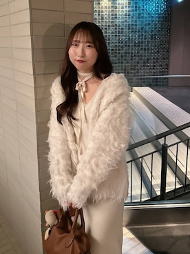 「mysty woman（ミスティウーマン）のアイテム」を使った、rinoさん（レディース・156cm）の秋コーディネート