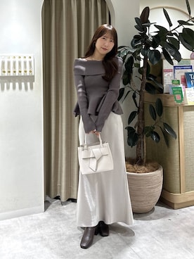 「mysty woman（ミスティウーマン）のアイテム（シューズ）」を使った、rinoさん（レディース・156cm）の秋コーディネート