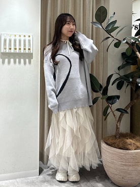 rinoさん（レディース・156cm）の冬コーディネート