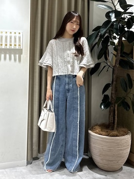 rinoさん（レディース・156cm）の夏コーディネート