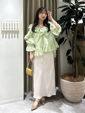 rinoさん（レディース・156cm）の春コーディネート