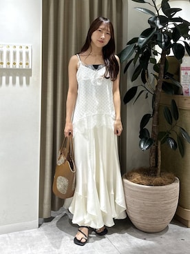 rinoさん（レディース・156cm）の夏コーディネート