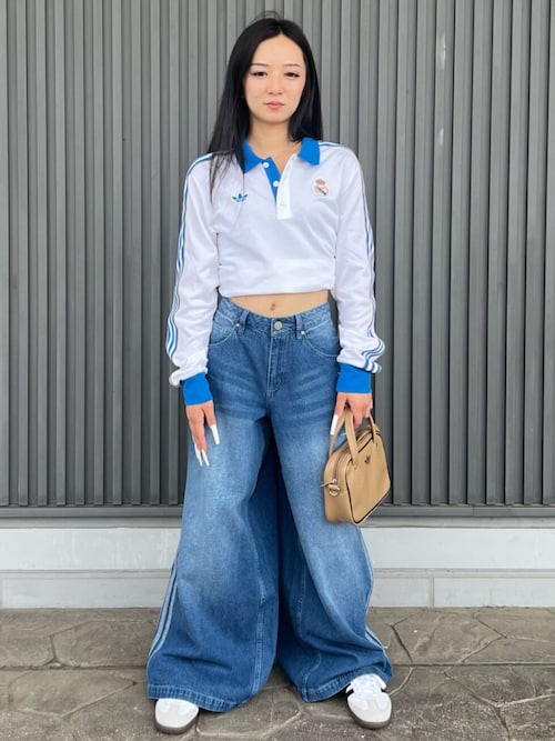 アディカラー デニム Adilenium パンツ DENIM WIDE PANT