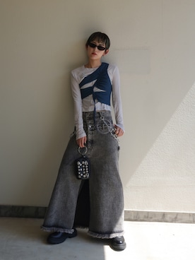 Tajiさん（レディース・168cm）の夏コーディネート