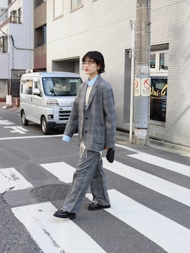 「led.tokyo（レッドトウキョウ）のアイテム（ジャケット/アウター）」を使った、Tajiさん（レディース・168cm）の冬コーディネート