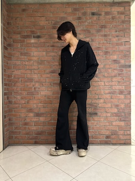 「DANKE SCHON（ダンケシェーン）のアイテム」を使った、しんさん（メンズ・182cm）の冬コーディネート