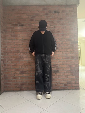 「DANKE SCHON（ダンケシェーン）のアイテム（その他アウター）」を使った、しんさん（メンズ・182cm）の春コーディネート