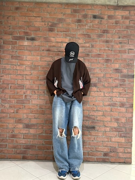 しんさん（メンズ・182cm）の春コーディネート