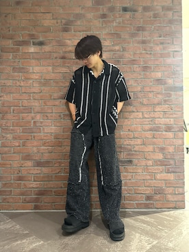「DANKE SCHON（ダンケシェーン）のアイテム」を使った、しんさん（メンズ・182cm）の夏コーディネート
