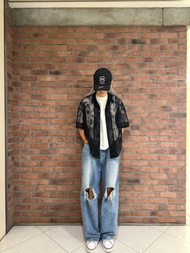 しんさん（メンズ・182cm）の夏コーディネート