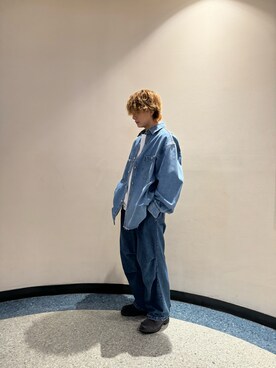 しんさん（メンズ・182cm）の春コーディネート