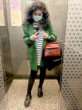 「blazer」｜ris4redさん（レディース・156cm）の冬コーディネート