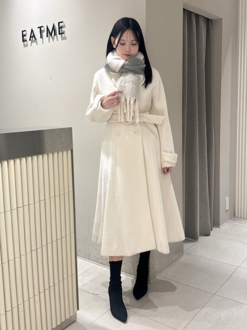 ニットショートブーツ