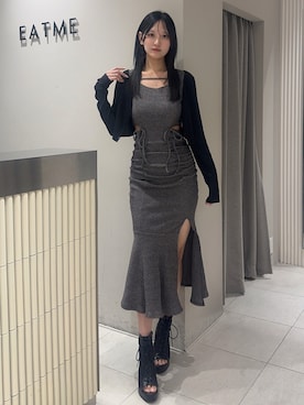 奏さん(レディース・169cm)の春コーディネート