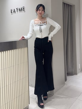 奏さん（レディース・169cm）の冬コーディネート