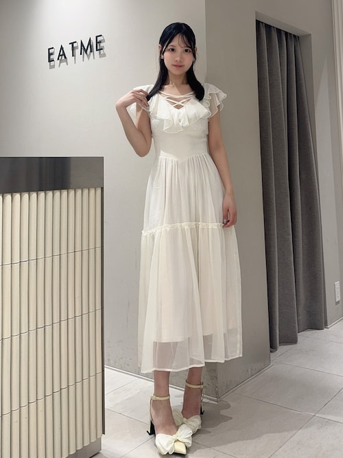 新品未使用★ワンピース★EAT ME EATME ワンピース フーディーロゴニットワンピース : ZOZOTOWN