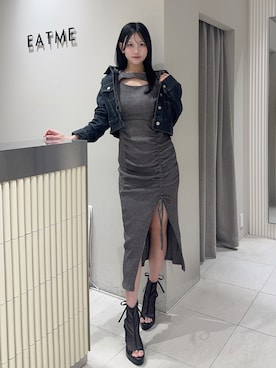 奏さん（レディース・169cm）の春コーディネート