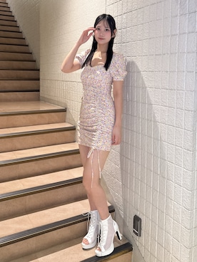 奏さん(レディース・169cm)の春コーディネート