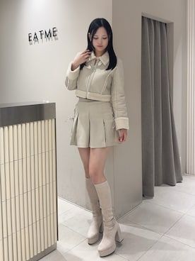 「アンサンブル」｜奏さん（レディース・169cm）の秋コーディネート