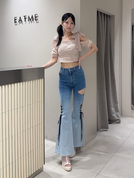 奏さん（レディース・169cm）の夏コーディネート