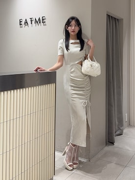 奏さん（レディース・169cm）の夏コーディネート